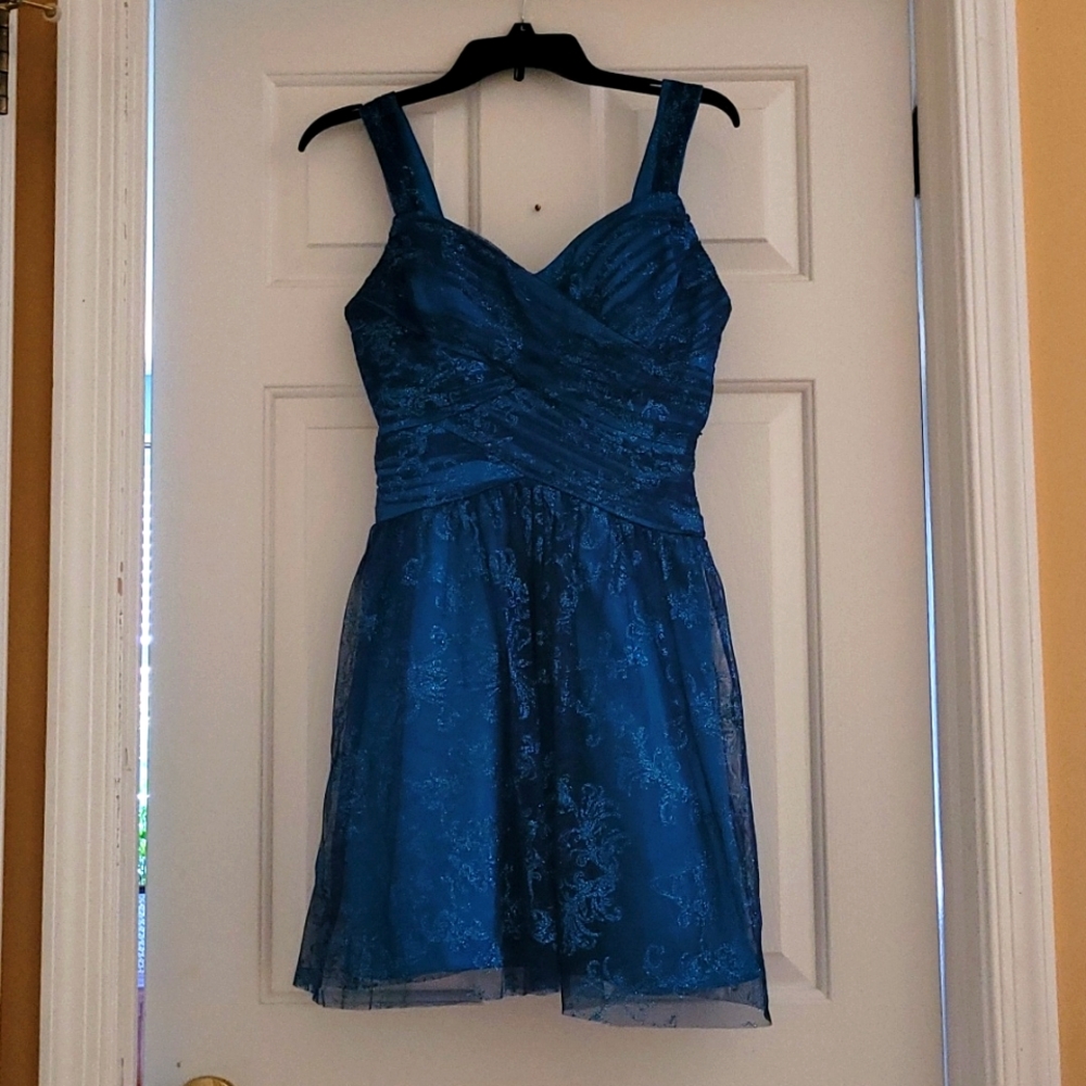 Blue Party Dress